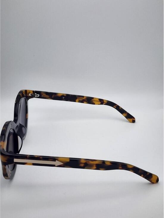 Karen Walker Flowerpatch Tortoise Shell Cat Eye Sunglasses